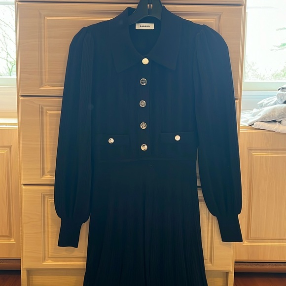 Sandro Dresses & Skirts - Sandro Classic Navy Dress Size 36 US 4